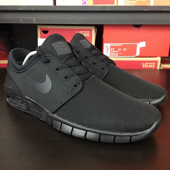 Nike Stefan Janoski Max Schuhe BlackBlack Anthracite Nike Stefan Janoski Max Schuhe BlackBlack Anthracite